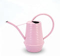 Small Watering Can, Matte Pink (Almost Mauve), 34oz., Metal Watering Can with Long Spout, Nice Indoor Water Can, Plant Water Can for Indoor Plants