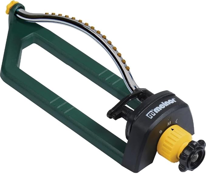Melnor 20261 Oscillating Sprinkler, Waters up to 3.000 sq. ft.