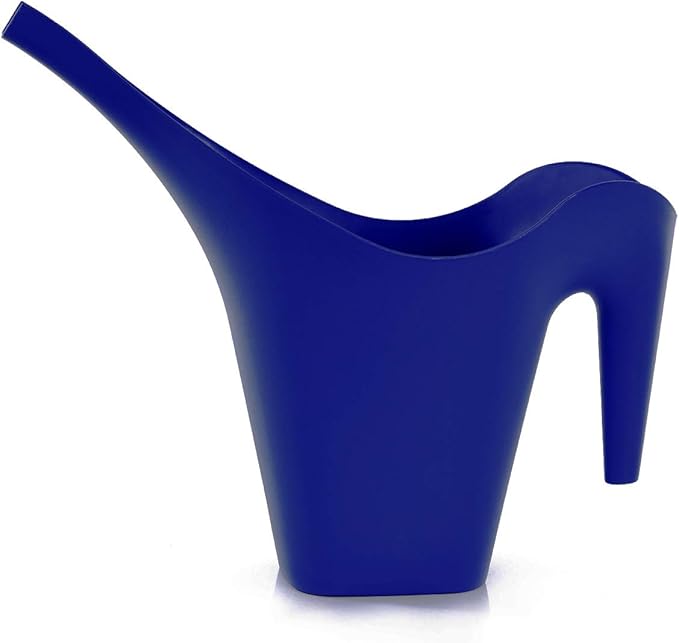 Mintra 1/2 Gallon Plant Watering Can, Long Spout Plastic Water Pitcher for Indoor & Outdoor Use, Durable & Lightweight Water Can for Watering Flowers & Potted Plants, 1 Pack, 2L/68 oz – Purple