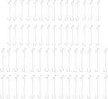 60 Pack Tomato Support Hooks Growing Tomato Clips Instead of Twist Ties Quick Plant Support Clip for Climbing Plants Green Pepper Cucumber Grape Vines Trellis Support Tomato Cages Vegetables