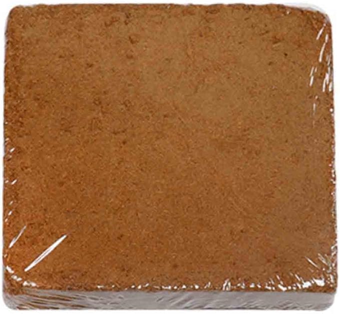 Coco Coir, Organic Coco Coir for Plants, Pressed Soil, Gardening Listed Coco Coir Bricks with Low Ec & Ph Balance - Compressed Coco Coir Bricks for Planting (Plant Coir Fiber Brick Set 4pcs)