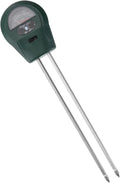 BESTonZON 3 in 1 Soil Moisture Meter for Gardening PH Tester Light Sensor Professional Soil Fertility Tester Easy-to-Read Dial for Home and Lawn Use