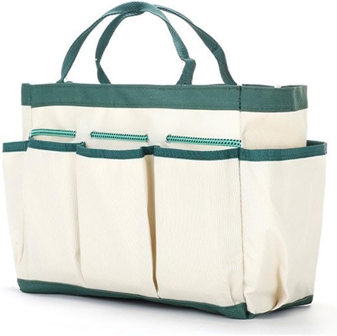 600D Oxford Cloth Garden Tool Storage Bag, Foldable and Portable for Efficient Organization and Transport of Gardening Tools 31 5 * 25 * 16cm