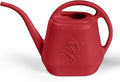 ZXJ Plant Watering Can - for Indoor and Outdoor Home Garden Plants - with Long Spout - Wine Red - 1/2 Gallon