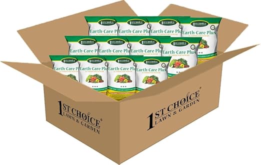 Earth-Care Plus 5-6-6 Organic Fast Acting Fertilizer for Plants - Water-Soluble Plant Food for Vegetables, Trees, and Flowers - Boost Growth for Lawns, & Gardens 4lb (1Pack)