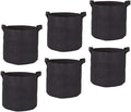 BESPORTBLE 6pcs Plant Growing Bags with Handles Nonwoven Nursery Pots for Vegetables Flowers and Herbs Breathable Lightweight and Garden Bags for Indoor and Outdoor Use