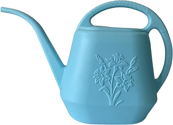 Watering Can Indoor Plants, 1 Gallon Large Capacity Thickened Plastic Long Spout Watering Can with Ergonomic Handle,Durable Small Watering Can for Indoor Plants Bonsai House Flower Garden Office