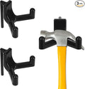 3pcs Shed Hooks for Rubbermaid, V-Shaped Multi Purpose Shed Accessories Power Tool Wall Holder Organization and Storage for Shovel Rake Sports Equipment