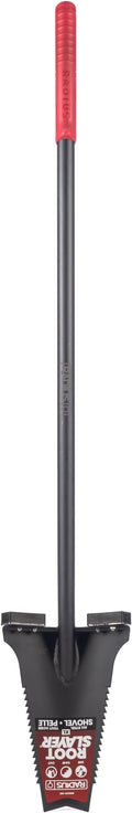 Root Slayer RS241, Heavy Duty All Steel Long Handle Shovel Spade, Black