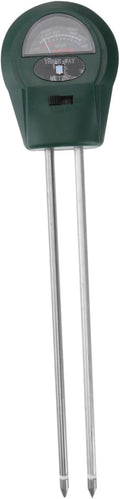 Kisangel 3 in 1 Mini Soil Tester for Garden and Farm Soil Moisture pH and Light Measurements No Battery Required