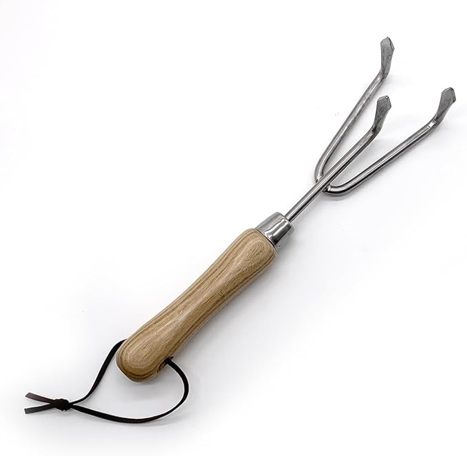 Ferry Morse Hand Cultivator - Premium Garden Tool for Digging, Aerating, Weeding