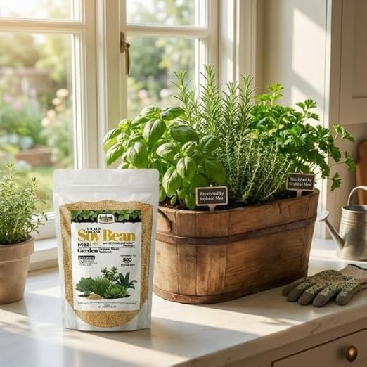 Old Cobblers Farm™ Wicked Organics Soy Bean Meal - Slow-Release Plant Nutrition for Strong Growth & Healthier Soil – (5 lbs | 10 lbs | 15 lbs | 20 lbs) (15lbs)