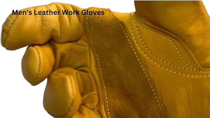 Work Gloves Men 257- Gardening gifts for dad Heavy Duty Gardeners Construction Chainsaw Men's Fishing Kids Gear