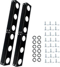 lifgarfe 6 Hole Hand Tool Holder Rack Tool Storage Rack fit for lanscaping Trailer and Truck