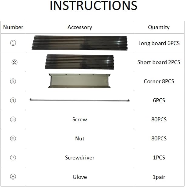 12.3 * 4 * 1.5FT Galvanized Raised Garden Bed，Horticultural Planting Box, Large DIY Planting Boxes, Large Metal Flowerpot Steel Kit