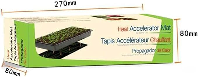 New Plant Heating Mat, Seedling Heat Mat, Waterproof Nursery Heating Mat, Digital Thermostat (20in20in)