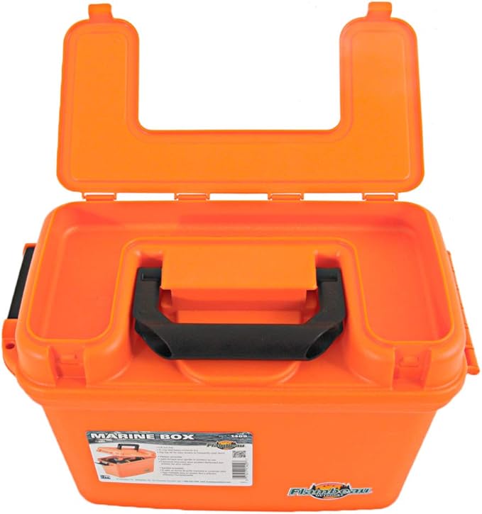 Flambeau Outdoors 1409 Marine Dry Box, 14", Orange