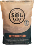 Sol Soils Calcined Clay – 100% Peat-Free Soil Amendments with Superior Drainage, Aeration, & Root Health for Indoor Plants, Succulents, Bonsai & More - 1 Gallon