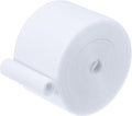 1-Roll Garden Plant Tape, 16 ft x 2 in Garden Hook and Loop Plant Ties Multi-Purpose Use Adjustable and Reusable Twist Wire Tape for Plants/Flowers/Vines [White]