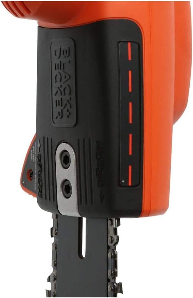 BLACK+DECKER 20V MAX Cordless Pole Saw Kit with Battery and Charger Included, 14-Inch Battery Pole Saw, Includes Oil Bottle, Wrench and Blade Guard (LPP120)