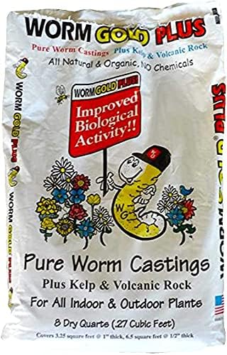 Retain Worm Gold Plus 100% Organic Castings 8qt