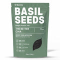 Basilia Basil Seeds for Eating | The Original Loaded Water | 2x More Fiber than Chia | Nutrition-Packed Edible Basil Seeds Superfood for Breakfast, Smoothies & Drinks | Keto Friendly & Gluten Free | 4oz Bag (4oz)