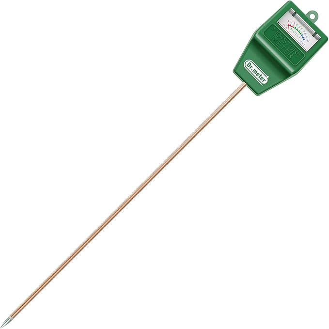 Soil Moisture Meter Tester for Plants, Long Probe Hygrometer Moisture Sensor for Houseplants Indoor Outdoor Garden Lawn Use - Plant Water Gauge Test Kit - No Battery Needed - Gardening Gifts