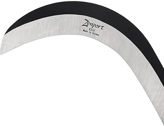 Zenport K310-3PK of Sickles, 9-inch Blade (23cm) Brush Sickle, 46cm Overall Length, 3-Pack