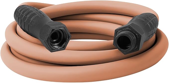 Flexzilla Colors SwivelGrip Garden Hose 5/8 in. x 10 ft., Lightweight All-Weather Water Hose, Durable and Flexible, Leak-Free Connections, Red Clay