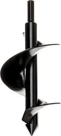 Power Planter Bulb & Bedding Black Auger Bit (3"x7") with 3/8" Non-Slip Hex Drive for Bulb Planting and Gardening Equipment for Grass and The Lawn, Mixing Paint, Earth Auger for Home Projects