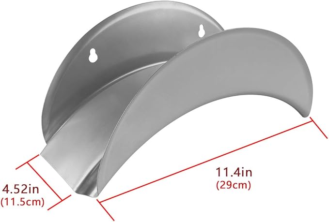Water Hose Holder, Hose Holders Organizer for Outside Can Accommodate Large Hoses, Wall Mount Garden Hose Holder Hanger for Storage Waterhose