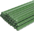 G-LEAF Garden Stakes 5 ft Plastic Coated Steel Tube Sturdy Metal Plant Sticks for Tomato,Cucumber,Bean,Tree,Pack of 25