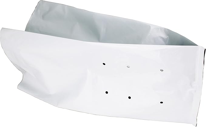 HFS(R Plastic Grow Bag Planters Panda Film Black and White for Nursery Horticulture 7 Gallon - 25 PC