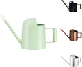 Mini Watering Can, 10oz/300ml Stainless Steel Long Spout Small Watering Can for Indoor Plants Succulents, Herbs (Green)