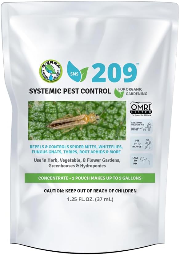 Sierra Natural Science - 209 - Concentrate Pouch - 1.25 fl oz (37 mL) Makes up to 32 fl oz