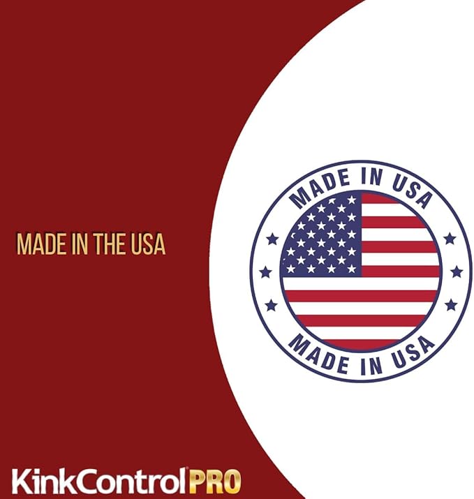 Kink Control Pro Garden Hose, Water Hosewith Superior UV Resistance, Ergonomic Grip, High Burst Strength, Triple Frame Technology for Kink Resistance, 25 Ft
