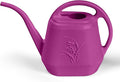 ZXJ Plant Watering Can - for Indoor and Outdoor Home Garden Plants - with Long Spout - Rose Red - 1/2 Gallon