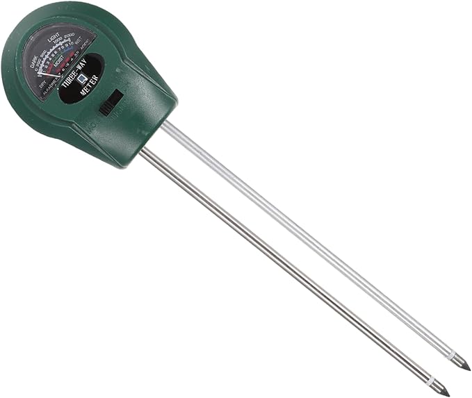 KESYOO 3-in-1 Soil Tester for Garden pH and Moisture Meter Soil Analysis Tool for Plants Accessory