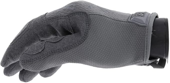 Mechanix Wear: The Original Wolf Grey Tactical Work Gloves with Secure Fit, Flexible Grip for Multi-purpose Use, Durable Touchscreen Safety Gloves for Men (Medium, Wolf Grey)
