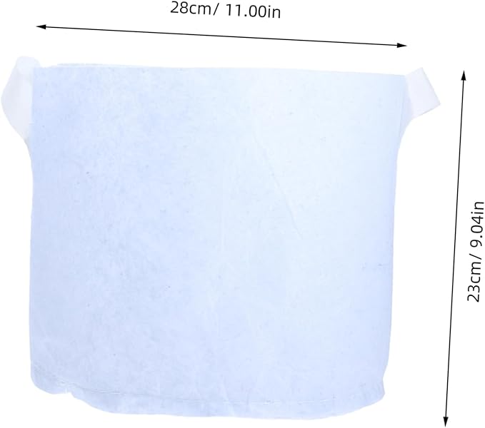 10pcs Non-Woven Fabric Planting Bags Handles Breathable Plant Pots for Potatoes Vegetables and Flowers for Home and Garden Cultivation