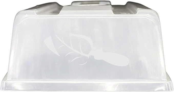 Bootstrap Farmer Humidity Dome 5" Tall Extra Strength, 2 Pack, Propagation Seed Cloning Lid Vented for 1020 Tray Seed Starting Germination