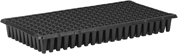 Bootstrap Farmer 200 Cell Seedling Starter Trays Extra Strength 60 Pack - Seed Planting Insert Plug Tray, Soil & Hydroponics Plant Growing Plugs