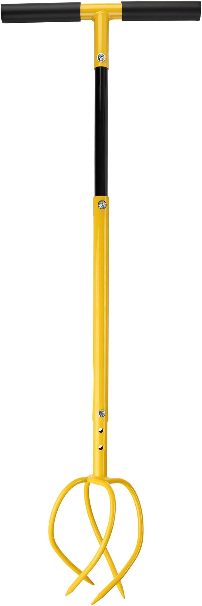 Tiller for Gardening - Adjustable Height Manual Twist Tiller Claw Hand Tiller Garden Tool - Soil Aerator, Garden Cultivator, Hand Tiller, or Compost Aerator Tool - Garden Hand Tools by Pure Garden