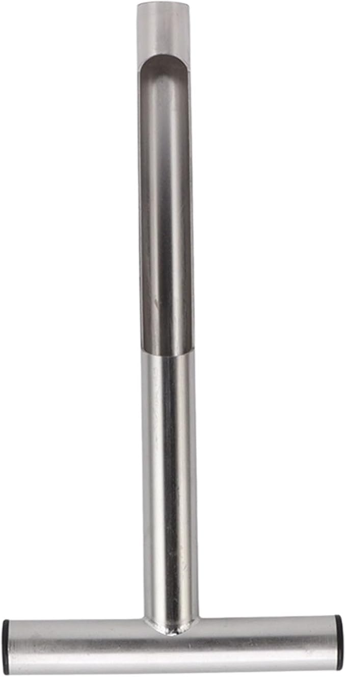 Soil Sampling Probe, 12/21in T Handle Soil Sampling Tool, Stainless Steel Soil Test Kit for Garden and Lawn Care (12 Inch)