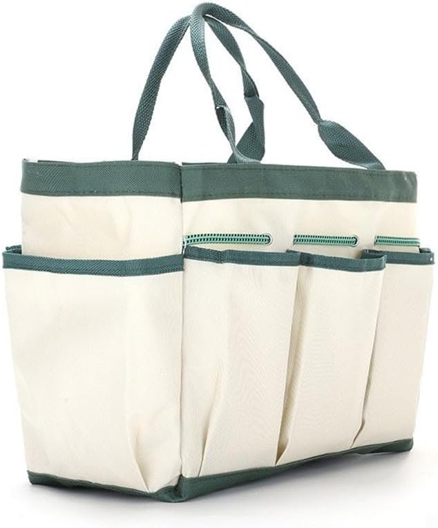 600D Oxford Cloth Garden Tool Storage Bag, Foldable and Portable for Efficient Organization and Transport of Gardening Tools 31 5 * 25 * 16cm