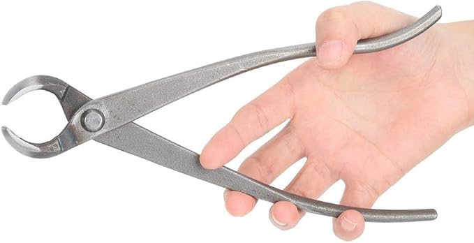 Bonsai Cutters, 8.5inch Concave Bonsai Cutters and Knob Cutters Stainless Steel Tree Branch Cutter Concave Cutter Bonsai Tools for Bonsai and Gardening Pruning