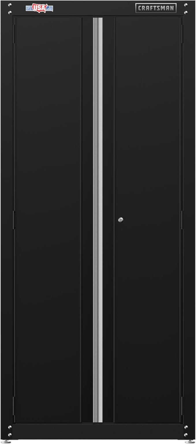 CRAFTSMAN Metal Garage Storage Cabinet, Floor Cabinet, 32 Inch (CMST23201BK)