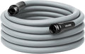 Flexzilla Colors Garden Hose 5/8 in. x 50 ft., Lightweight All-Weather Water Hose, Durable and Flexible, Leak-Free Connections, Slate Gray