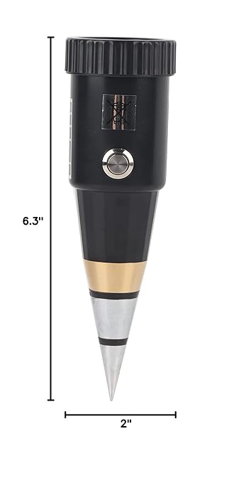 Soil PH Meter, Soil Moisture Meter Soil Ph Tester Plant Water Meter Vt-05 Hygrometer Moisture Sensor Tester PH Test Kit Tool Digital Plant Water Hydrometer for Indoor Outdoor Great Garden Farming