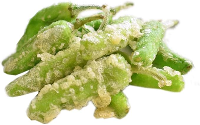 Organic Asian Pepper Seeds for Planting Vegetables and Fruits for 虎皮尖椒,Non-GMO Heirloom Seeds Chile Pepper Seed for Home Vegetable Garden Hydronic Pods-30ct+ Vege Seeds:Japanese Shishito